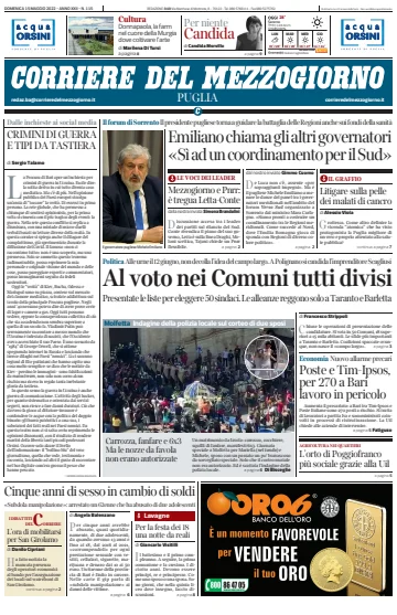 Corriere del Mezzogiorno (Puglia) - 15 May 2022