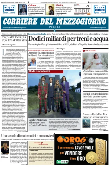 Corriere del Mezzogiorno (Puglia) - 17 May 2022