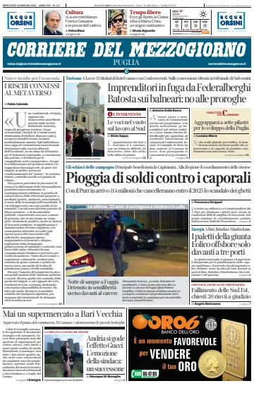Corriere del Mezzogiorno (Puglia) - 18 May 2022