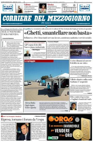 Corriere del Mezzogiorno (Puglia) - 19 May 2022