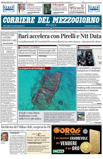 Corriere del Mezzogiorno (Puglia) - 21 May 2022