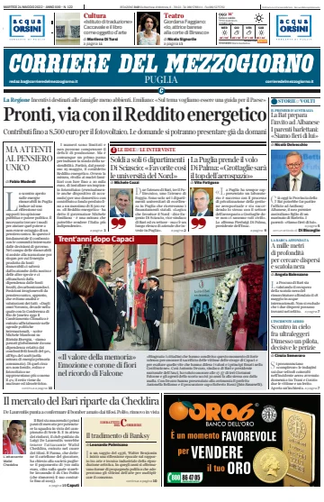 Corriere del Mezzogiorno (Puglia) - 24 May 2022