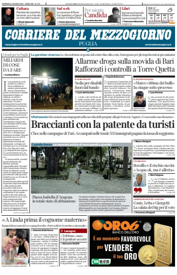 Corriere del Mezzogiorno (Puglia) - 5 Jun 2022
