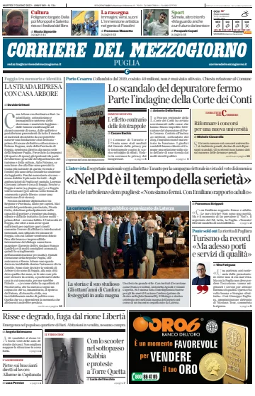 Corriere del Mezzogiorno (Puglia) - 7 Jun 2022