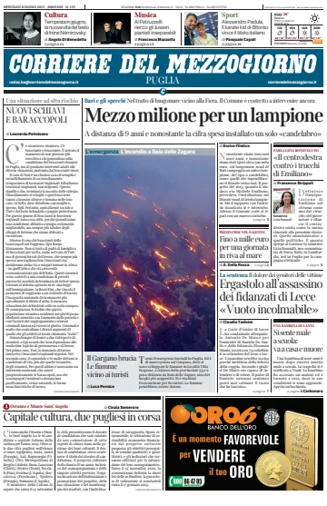 Corriere del Mezzogiorno (Puglia) - 8 Jun 2022