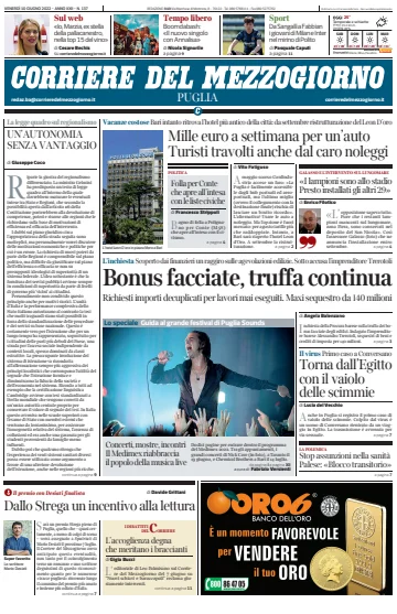 Corriere del Mezzogiorno (Puglia) - 10 Jun 2022