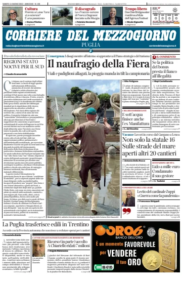 Corriere del Mezzogiorno (Puglia) - 11 Jun 2022
