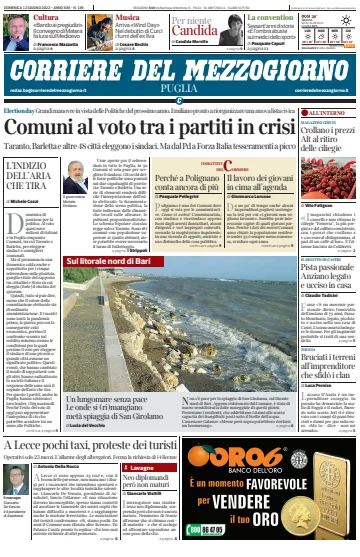 Corriere del Mezzogiorno (Puglia) - 12 Jun 2022