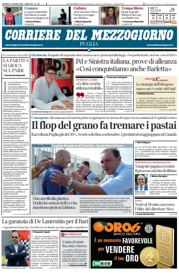 Corriere del Mezzogiorno (Puglia) - 17 Jun 2022