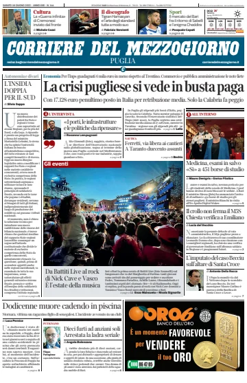 Corriere del Mezzogiorno (Puglia) - 18 Jun 2022