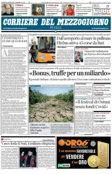 Corriere del Mezzogiorno (Puglia) - 24 Jun 2022