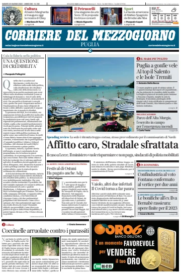 Corriere del Mezzogiorno (Puglia) - 25 Jun 2022