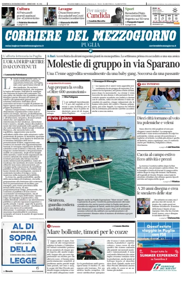 Corriere del Mezzogiorno (Puglia) - 26 Jun 2022