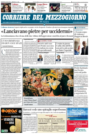 Corriere del Mezzogiorno (Puglia) - 5 Jul 2022