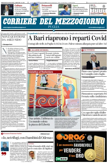 Corriere del Mezzogiorno (Puglia) - 6 Jul 2022