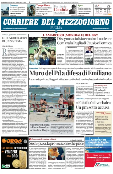 Corriere del Mezzogiorno (Puglia) - 10 Jul 2022
