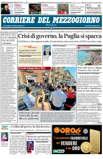 Corriere del Mezzogiorno (Puglia) - 21 Jul 2022