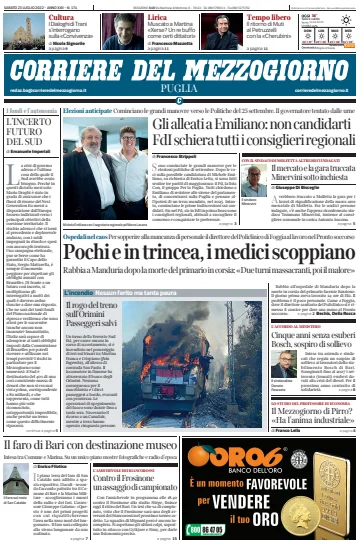 Corriere del Mezzogiorno (Puglia) - 23 Jul 2022
