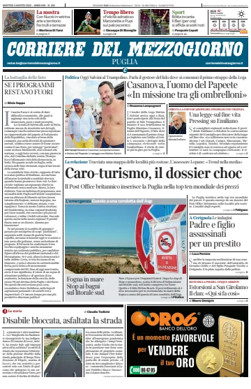 Corriere del Mezzogiorno (Puglia) - 2 Aug 2022