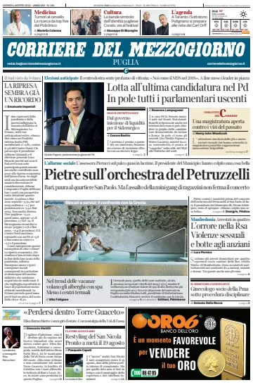 Corriere del Mezzogiorno (Puglia) - 4 Aug 2022