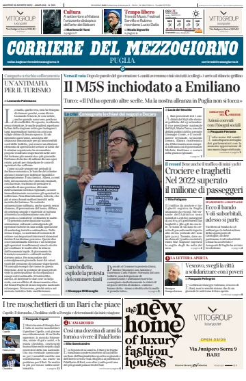 Corriere del Mezzogiorno (Puglia) - 30 Aug 2022