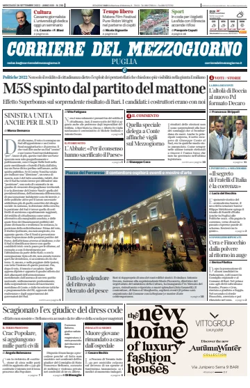 Corriere del Mezzogiorno (Puglia) - 28 Sep 2022