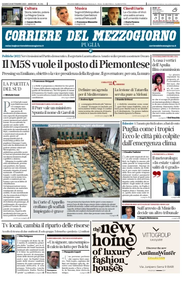 Corriere del Mezzogiorno (Puglia) - 29 Sep 2022