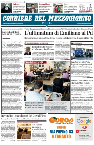 Corriere del Mezzogiorno (Puglia) - 4 Oct 2022