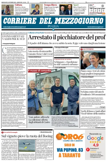 Corriere del Mezzogiorno (Puglia) - 12 Oct 2022