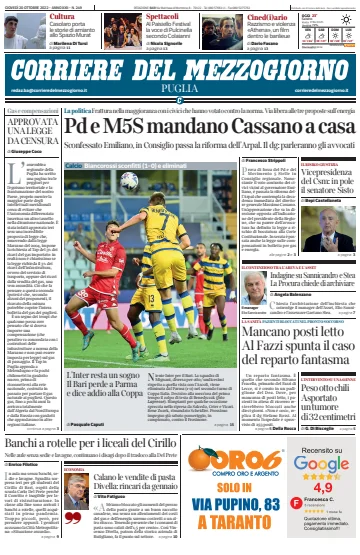 Corriere del Mezzogiorno (Puglia) - 20 Oct 2022