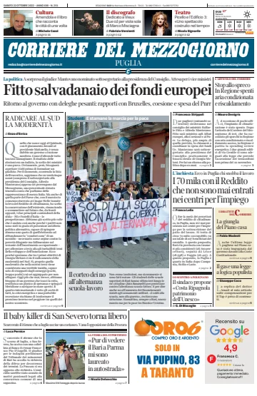 Corriere del Mezzogiorno (Puglia) - 22 Oct 2022
