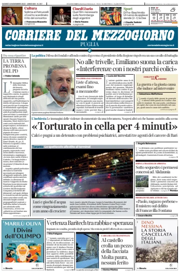 Corriere del Mezzogiorno (Puglia) - 10 Nov 2022