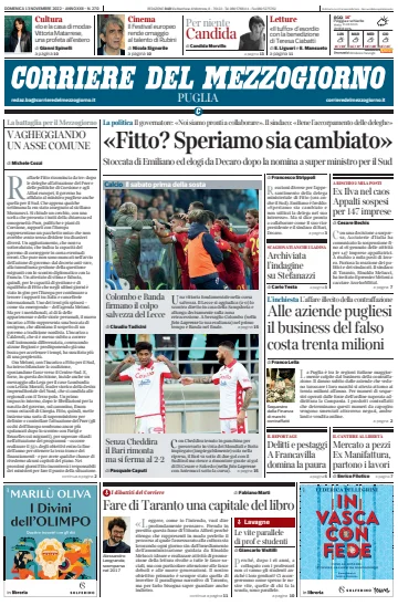 Corriere del Mezzogiorno (Puglia) - 13 Nov 2022