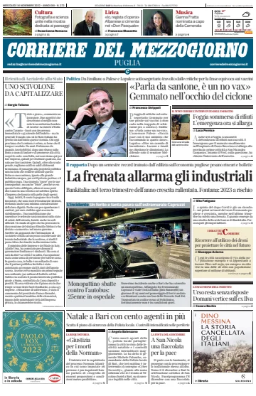 Corriere del Mezzogiorno (Puglia) - 16 Nov 2022