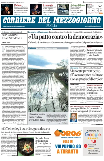 Corriere del Mezzogiorno (Puglia) - 19 Nov 2022