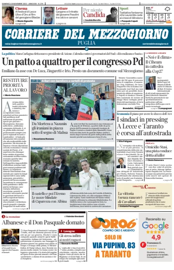 Corriere del Mezzogiorno (Puglia) - 20 Nov 2022