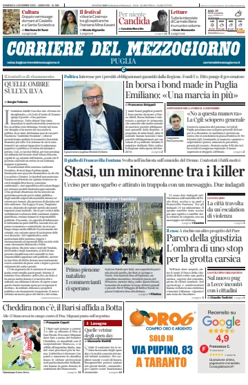 Corriere del Mezzogiorno (Puglia) - 4 Dec 2022