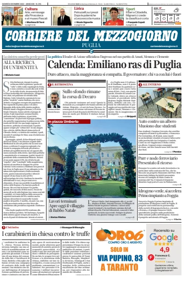 Corriere del Mezzogiorno (Puglia) - 8 Dec 2022