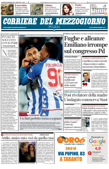 Corriere del Mezzogiorno (Puglia) - 9 Dec 2022