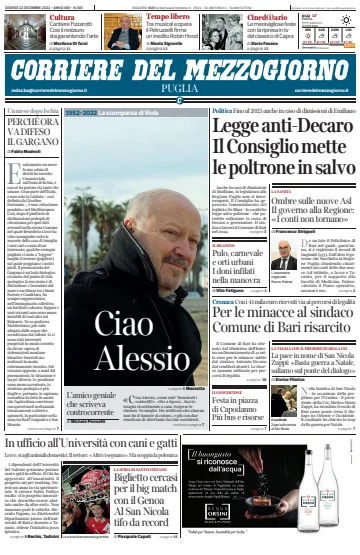 Corriere del Mezzogiorno (Puglia) - 22 Dec 2022