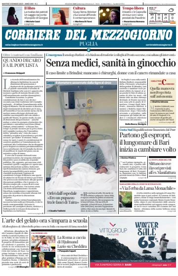 Corriere del Mezzogiorno (Puglia) - 3 Jan 2023