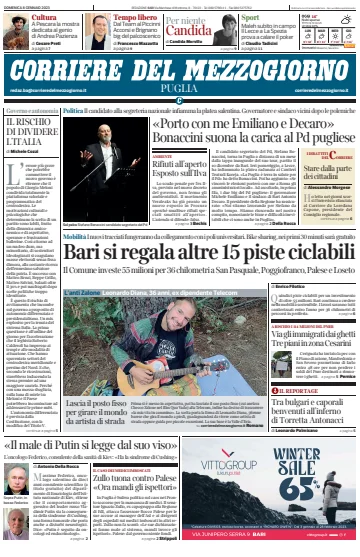 Corriere del Mezzogiorno (Puglia) - 8 Jan 2023