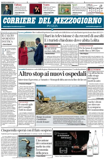 Corriere del Mezzogiorno (Puglia) - 10 Jan 2023