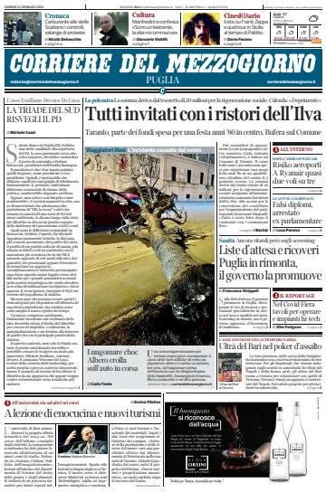 Corriere del Mezzogiorno (Puglia) - 12 Jan 2023