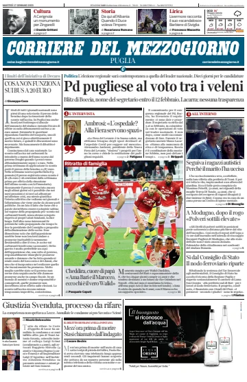 Corriere del Mezzogiorno (Puglia) - 17 Jan 2023