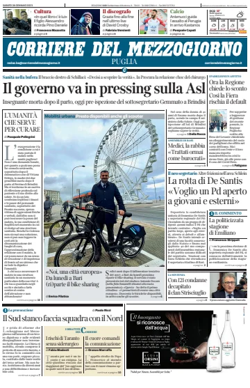 Corriere del Mezzogiorno (Puglia) - 28 Jan 2023