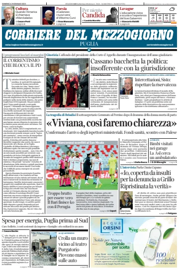 Corriere del Mezzogiorno (Puglia) - 29 Jan 2023
