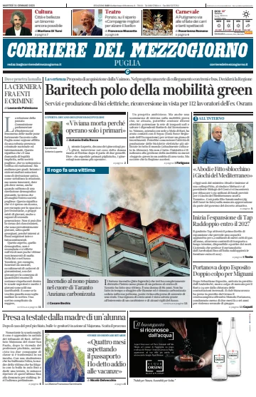 Corriere del Mezzogiorno (Puglia) - 31 Jan 2023