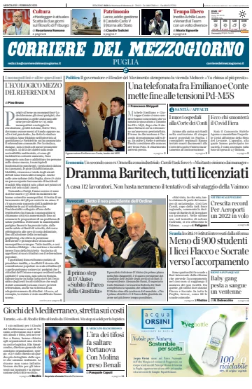 Corriere del Mezzogiorno (Puglia) - 1 Feb 2023