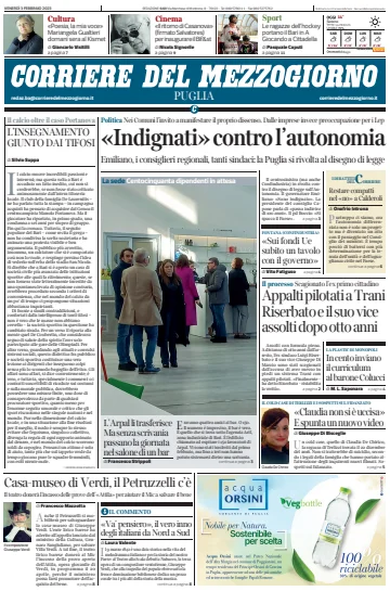 Corriere del Mezzogiorno (Puglia) - 3 Feb 2023